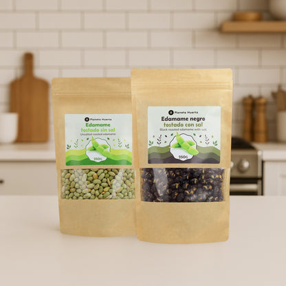 Edamame verde tostado sin sal Planeta Huerto 250 g