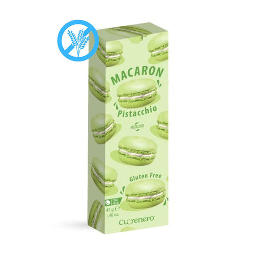 Macaron SIN Gluten Pistacho Cuorenero 42g