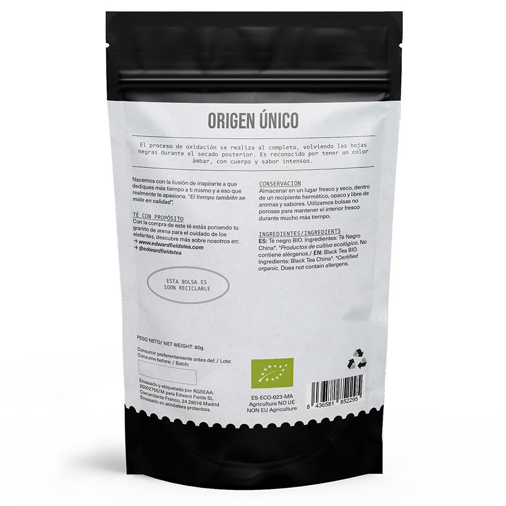 Té Negro ecológico a granel Edward Fields 60 g