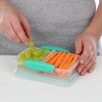 Recipiente Hermético snacks Sistema Split To Go 350 ml