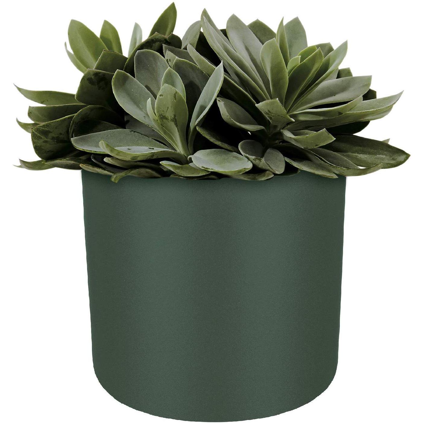 Macetero B.for Soft Round Elho Verde  14 cm