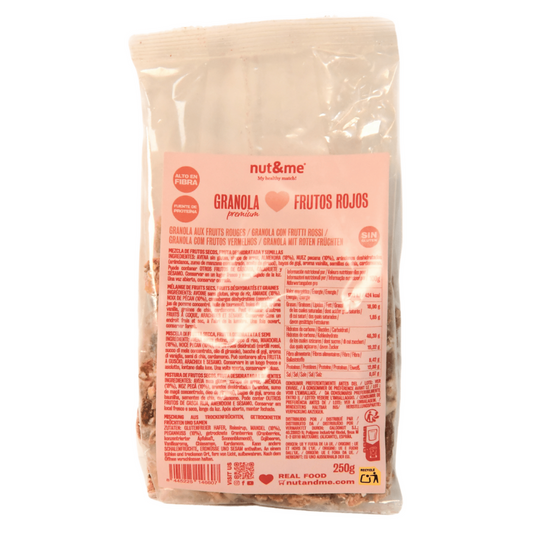 Granola original con arándanos 250 g Nut&me