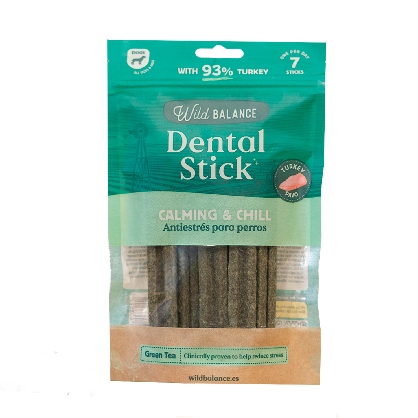 Stick Dental Calming Antiestrés Wild Balance 7 uds.
