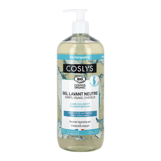 Gel de ducha universal sin perfume Coslys, 1l
