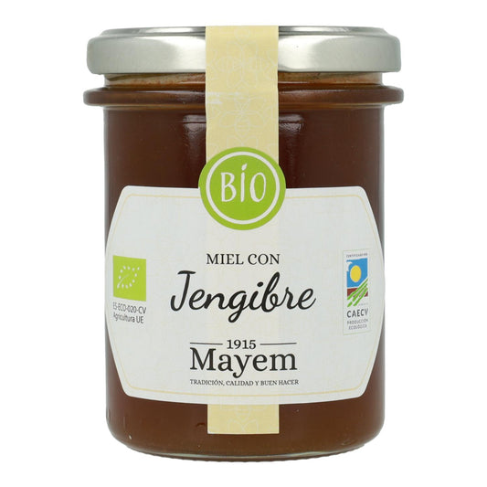 Miel con  jengibre bio Mayem 275 g