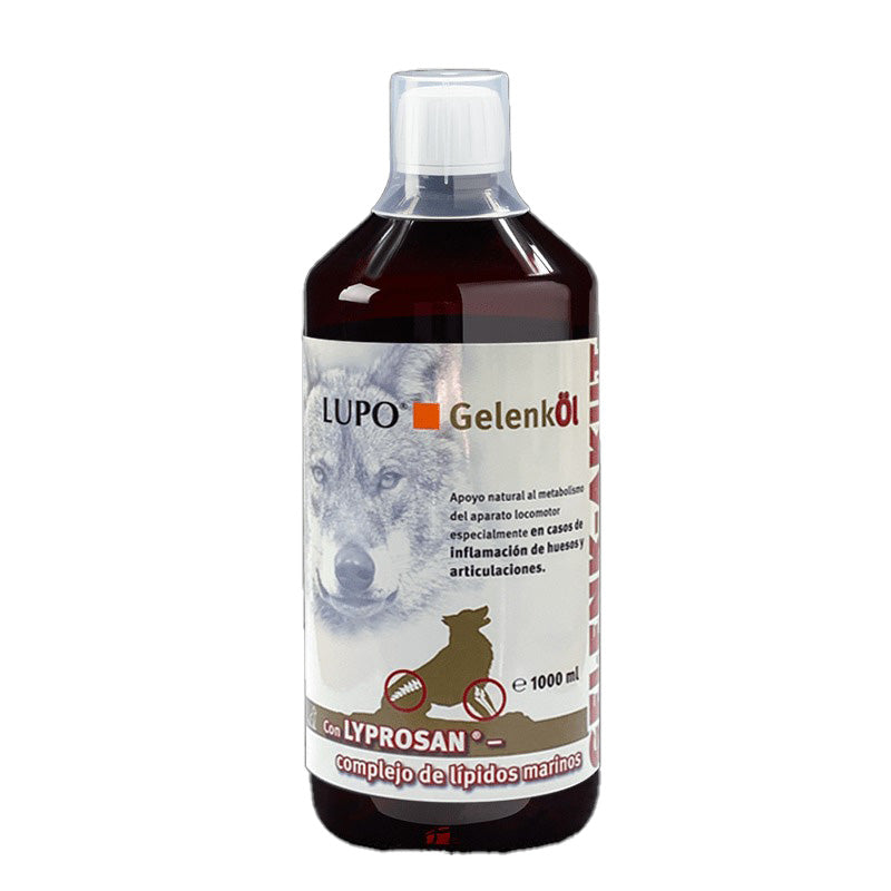 Lupo Gelenköl Aceite Condroprotector para Perros Lopusan 500 ml