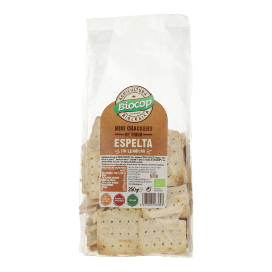 Mini Crackers de Trigo de Espelta Biocop 250 g