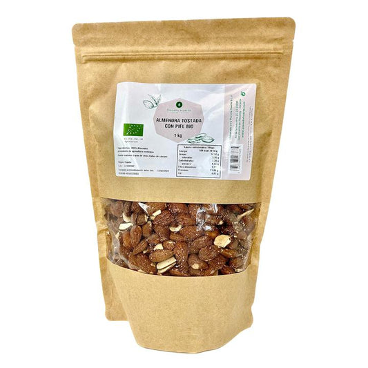 Almendra tostada con piel ECO Planeta Huerto 1 kg