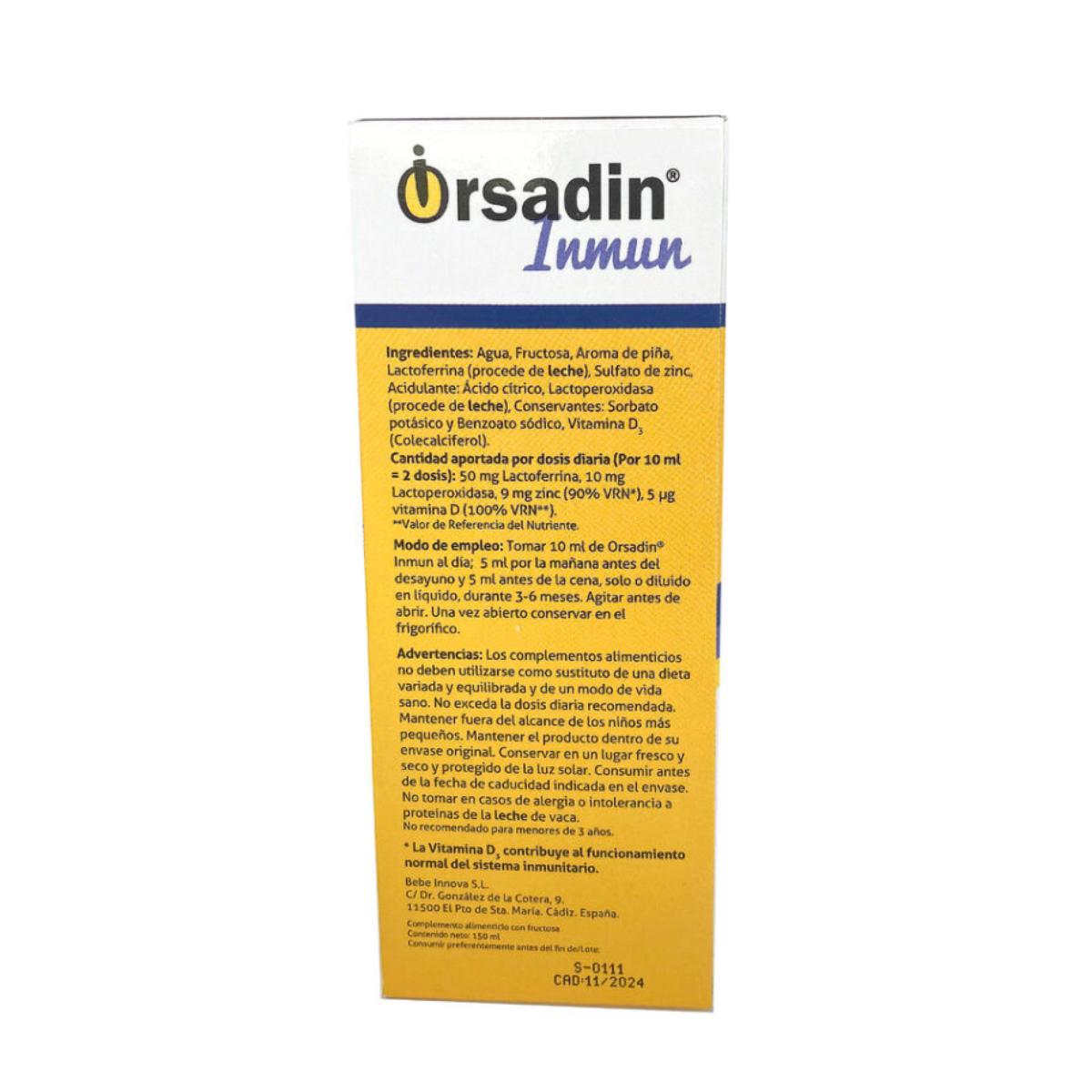 Orsadin Inmum líquido