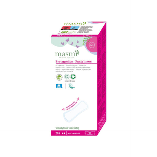 Protegeslip 100% algodón ECO Masmi 24 Uds