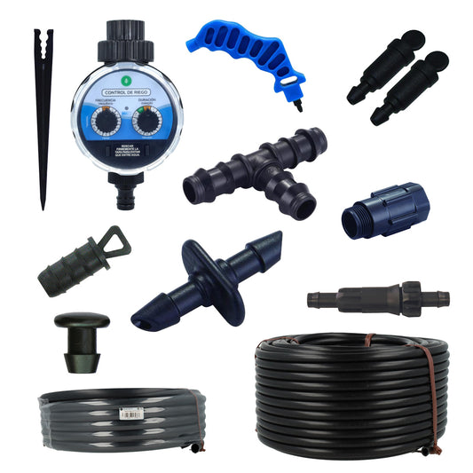 Kit riego con programador Planeta Huerto