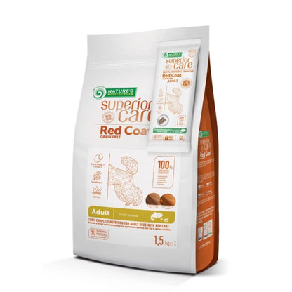 Pienso con salmón perros razas pequeñas Red Coat 1,5 kg Nature's Protection