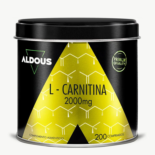 L Carnitina 2000mg Aldous Bio 200 Comprimidos