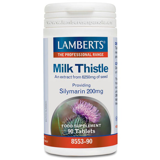 Cardo Mariano Lamberts 90 tabletas 6250 mg