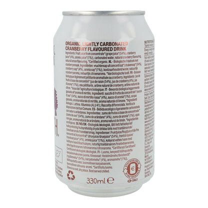Pack x6 Refresco Bio Arándanos, 330 ml. Whole Earth