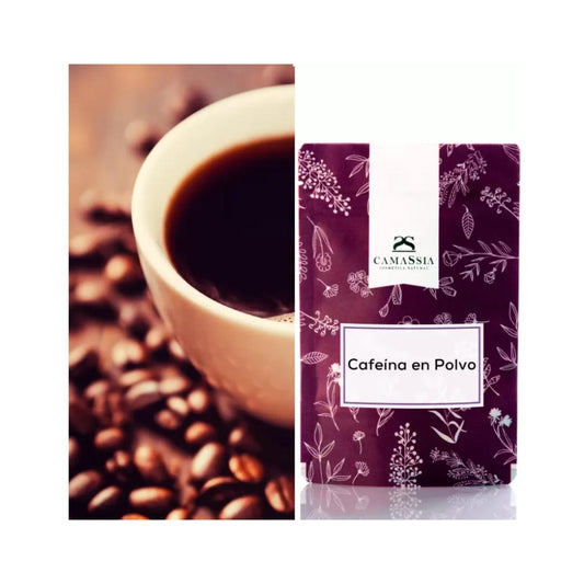 Cafeína en polvo, 10g. Camassia