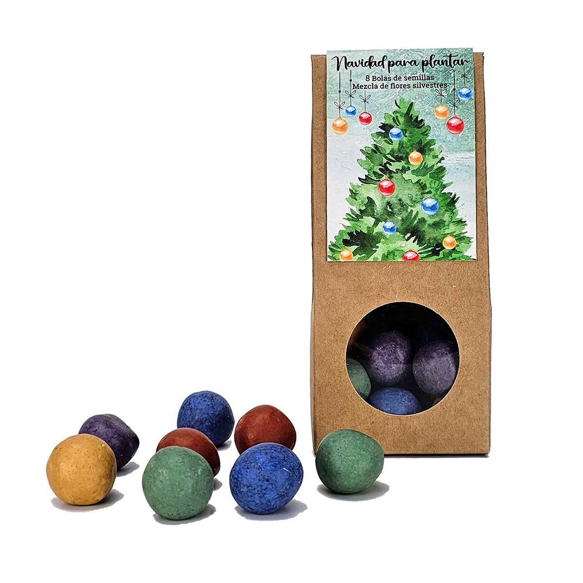 Bolas de semillas Navidad para plantar, Garden Pocket