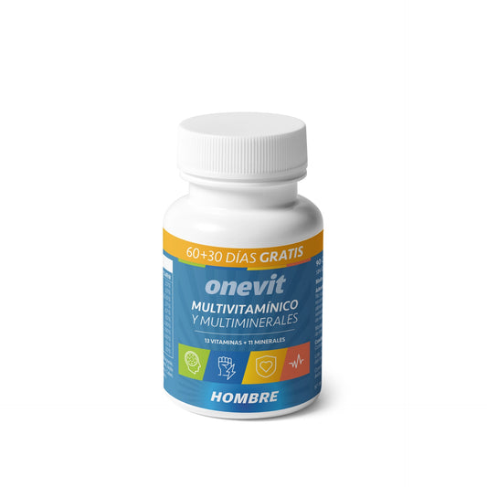 Onevit Multivitamínico y Multiminerales para Hombre Formato Ahorro 90 caps.