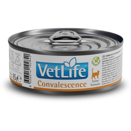 Vet Life Fórmula felina Convalescence Farmina 85 g