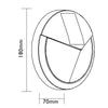 Aplique Solar Pasadena Luxform