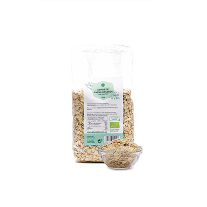 Copos de avena gruesos Sin Gluten ECO Planeta Huerto 500 g