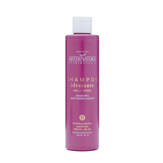 Champú Pelo Rizado Manzana MaterNatura 250 ml