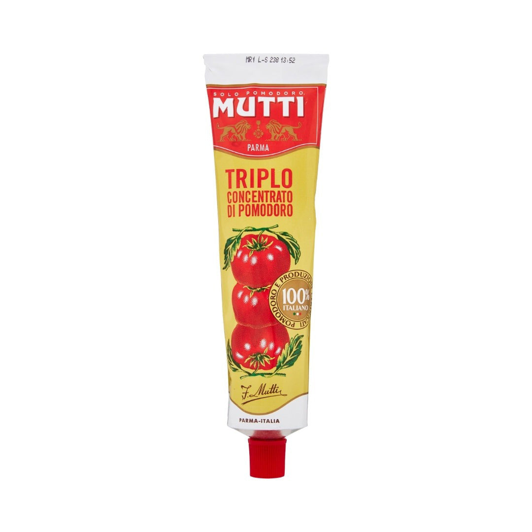 Pasta de Tomate Triple Concentrado Mutti 185g