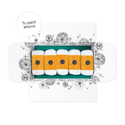 Pack ahorro Pañales-braguita LILLYDOO, Talla 5, 12-17 Kg, 105 uds