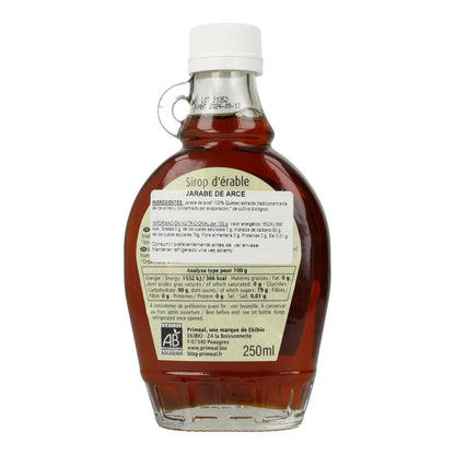Sirope de Arce Grado C Priméal 250ml