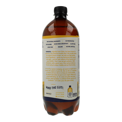 Kombucha Piña y Melocotón BIO Captain Kombucha 1 L