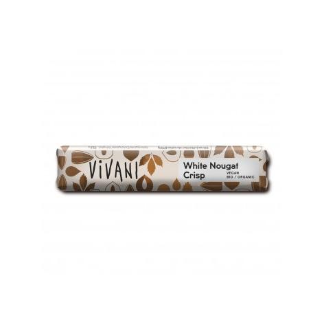 Barrita de Chocolate Blanco con Praliné y Crocante de Avellana 35g