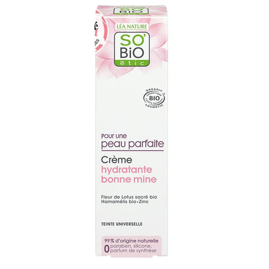 Crema hidratante iluminadora So'Bio étic 40 ml