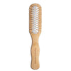 Cepillo para el pelo de bambú FSC Alargado con púas rectas. Especial desenredo.