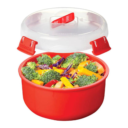 Recipiente Redondo Sistema Microwave 915 ml