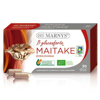 Maitake BIO linea B-glucanforte Marnys, 30 cápsulas