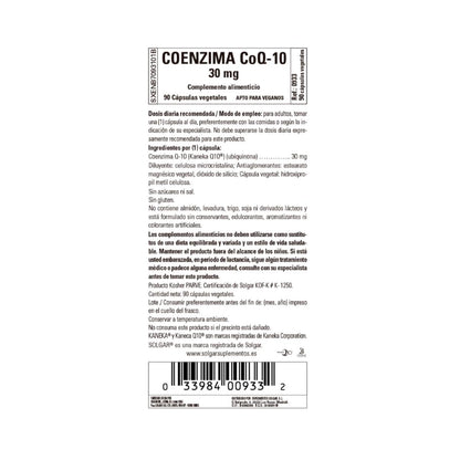 Coenzima CoQ10 (vegan)