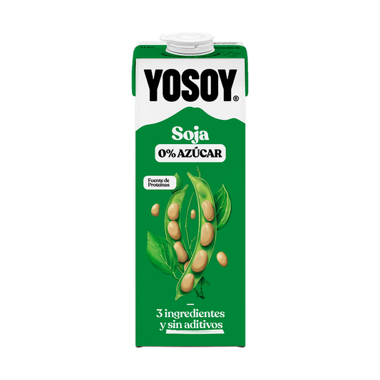 Bebida de Soja sin azúcar YOSOY 1L