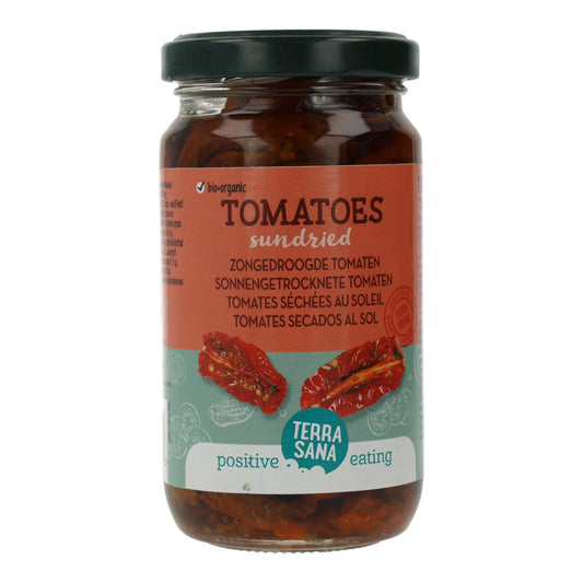 Tomates secados al sol en aceite de oliva virgen extra Terrasana 180 g