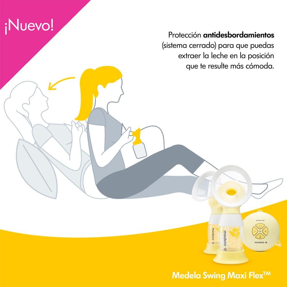 Sacaleches eléctrico doble Swing Maxi Flex Medela