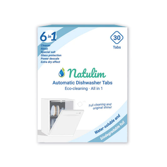 Eco pastillas 6 en 1 Lavavajillas Natulim 30 uds