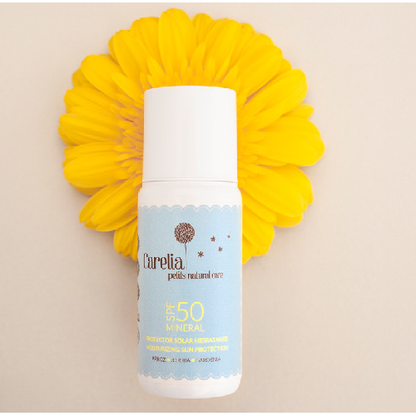Crema Solar Mineral de alta protección SPF 50 Carelia 100 ml