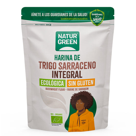 Harina Trigo Sarraceno Integral Sin Gluten NaturGreen 500 g