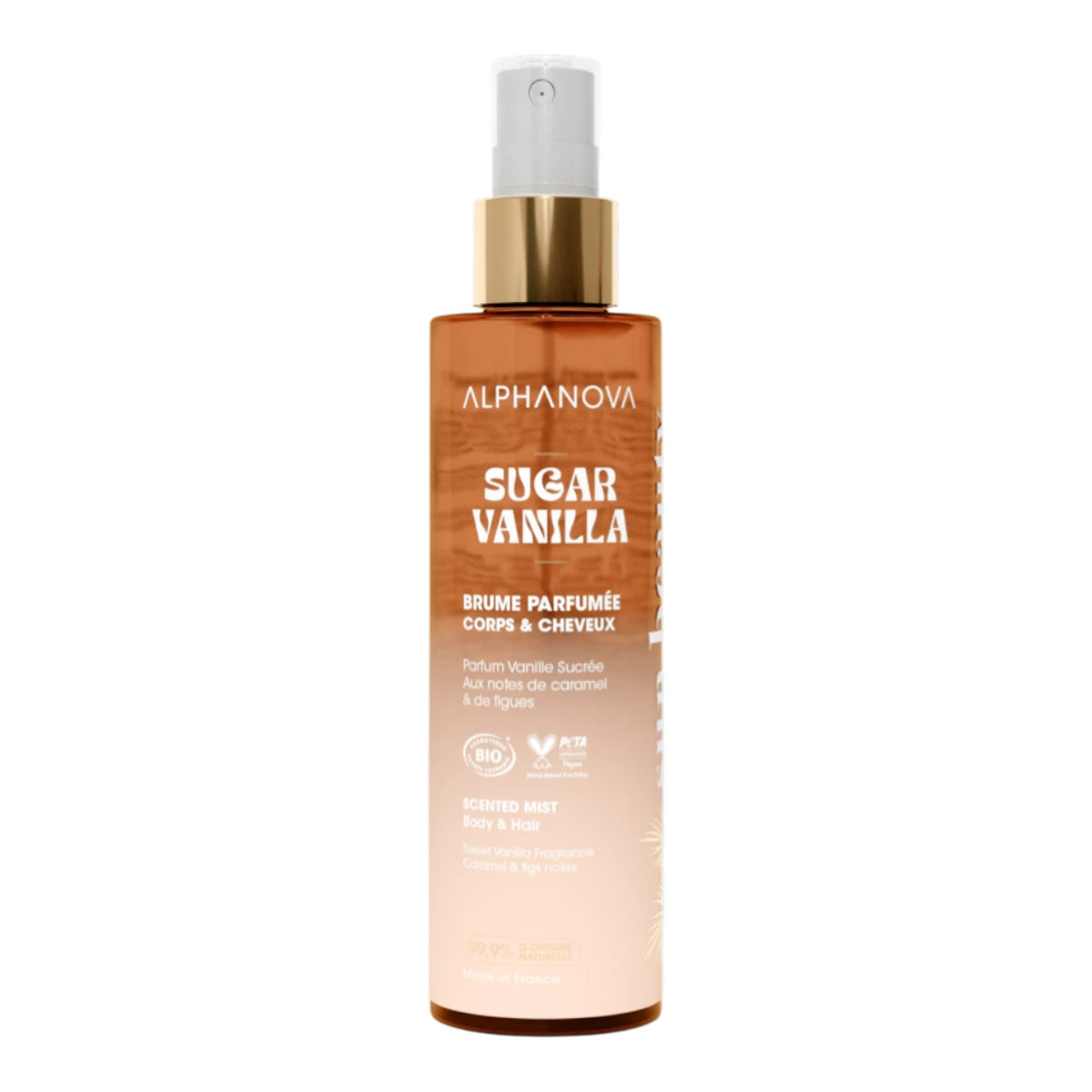 Bruma cabello y cuerpo bio vainilla Alphanova 100ml