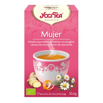 Yogi Tea BIO Mujer, 17 bolsitas