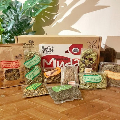 Buffet healthy Muda para conejos y roedores Ribero