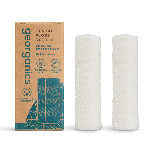 Hilo Dental de Seda - Menta, Georganics