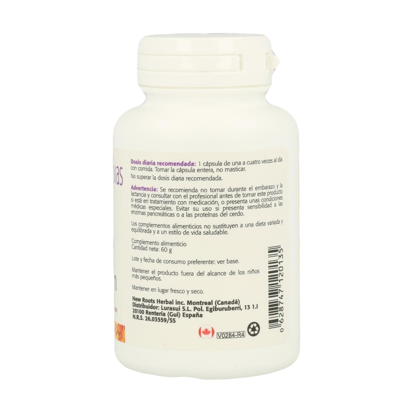 Pack 2x Enzimas digestivas Sura Vitasan, 100 cápsulas