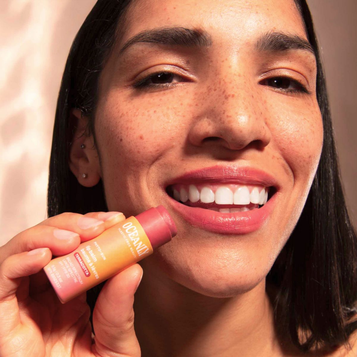 Oceanly - PHYTO-SUN Bálsamo labial con color SPF 30 - Terracota, Attitude, 8'5g