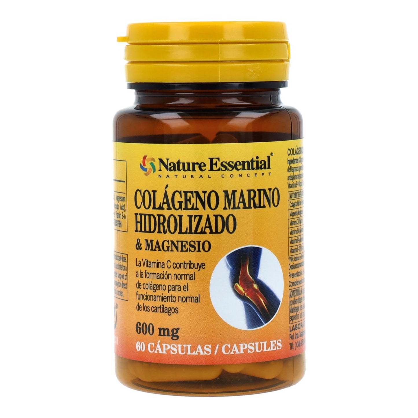 Colágeno marino hidroli+ MG 600 mg 60 caps