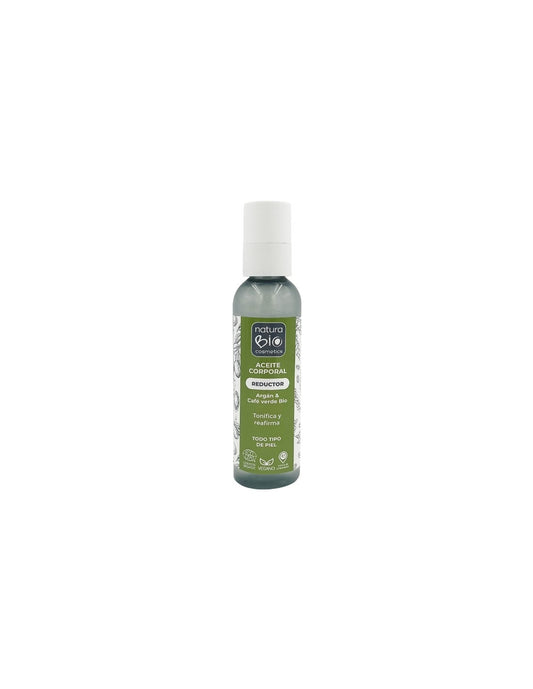 Aceite Corporal Reductor Moldeador y Tonificador con Argán y Café Verde BIO NaturaBIO Cosmetics 200 ml